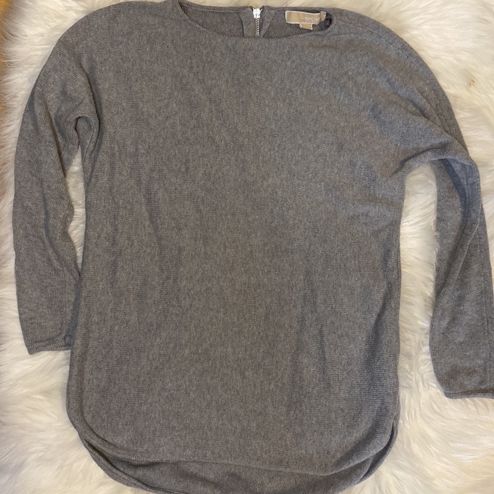 MICHAEL MICHAEL KORS Long Gray Sweater